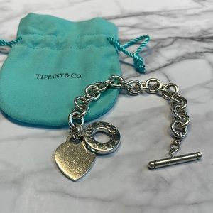 Tiffany & Co - Heart Tag Toggle Bracelet